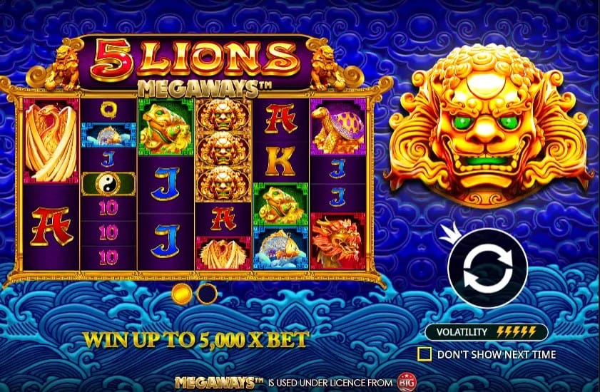 5 Lions Megaways review 5 Lions Megaways review