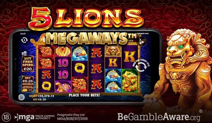 5 Lions Megaways slot 5 Lions Megaways review