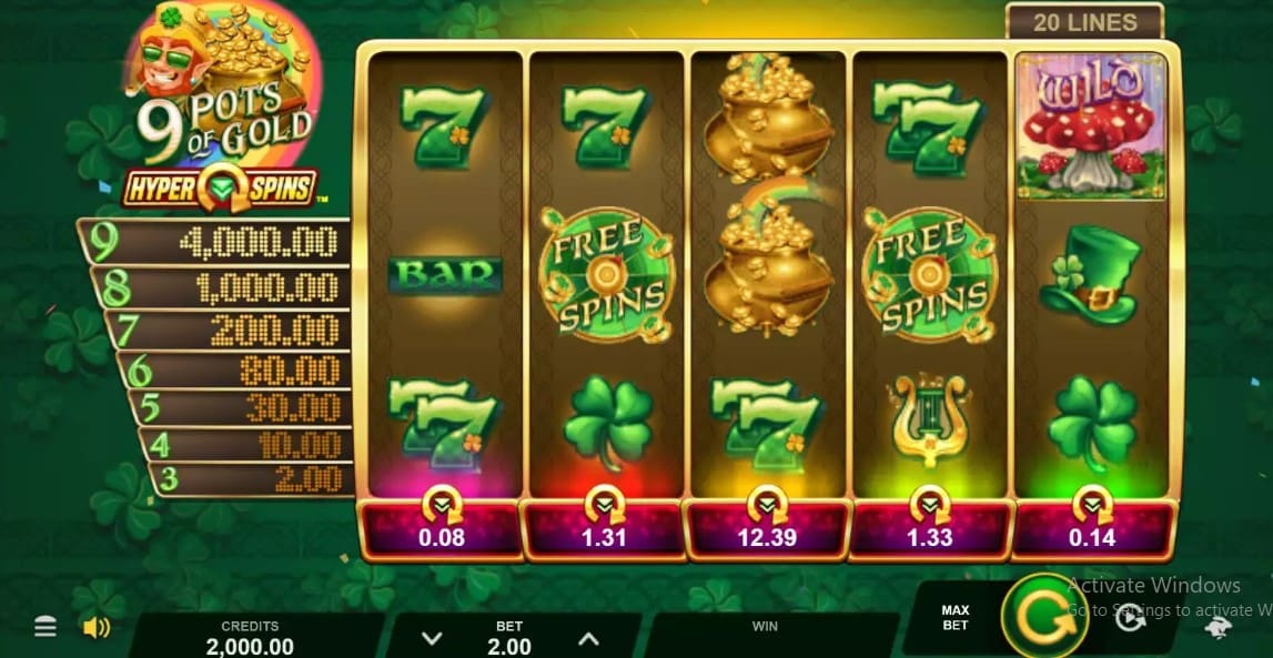 9 Pots of Gold HyperSpins Slot Review 9 Pots of Gold HyperSpins Slot Review