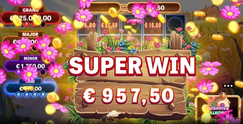 Bet the Farm Power Combo Slot Game