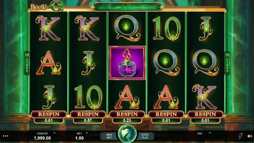 Book of Oz slot review