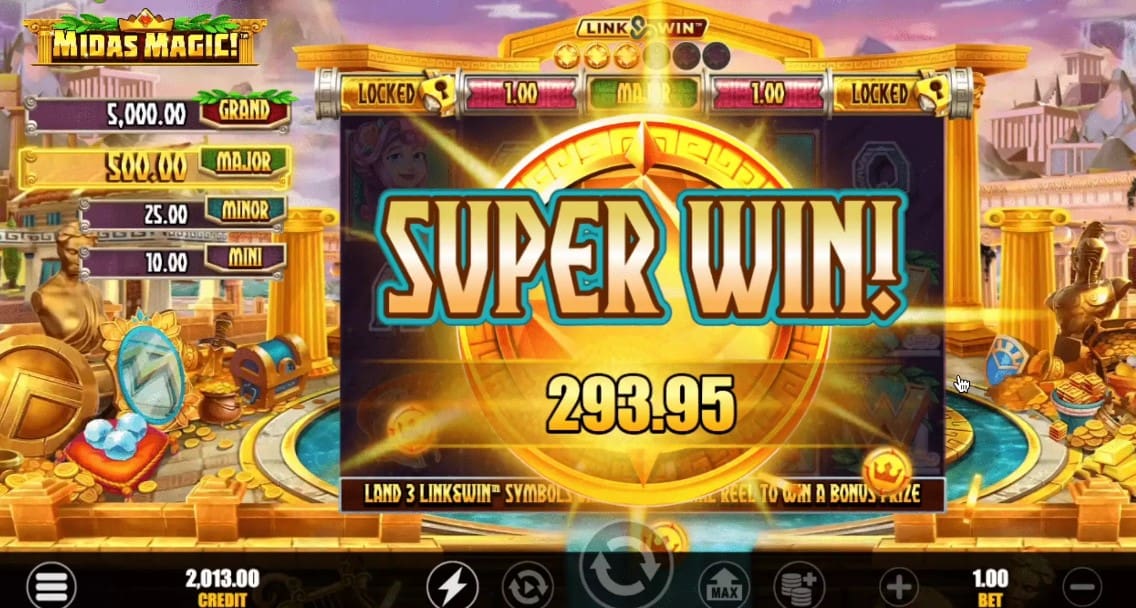 Midas Magic! slot win