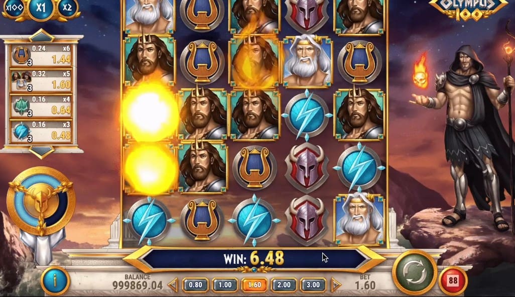 Rise of Olympus 100 slot Review