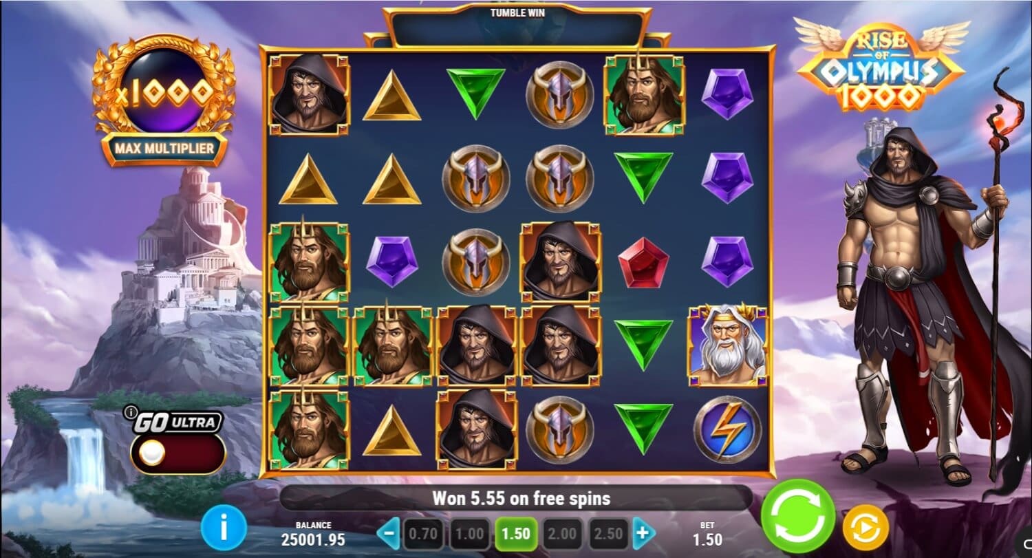 Rise of Olympus 1000 slot review