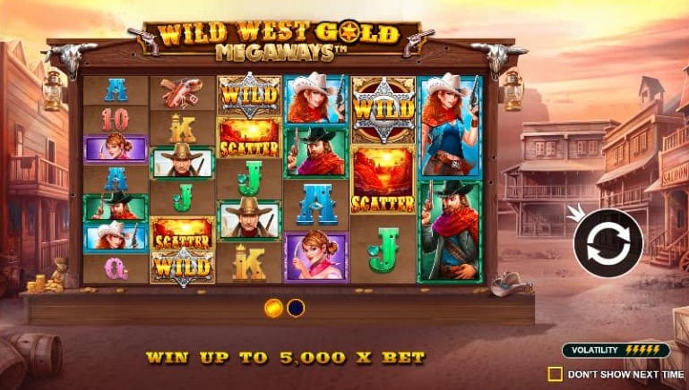 Wild West Gold Megaways Slot