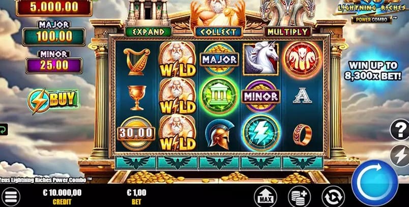 Zeus Lightning Riches Power Combo