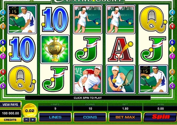 centre court slot review