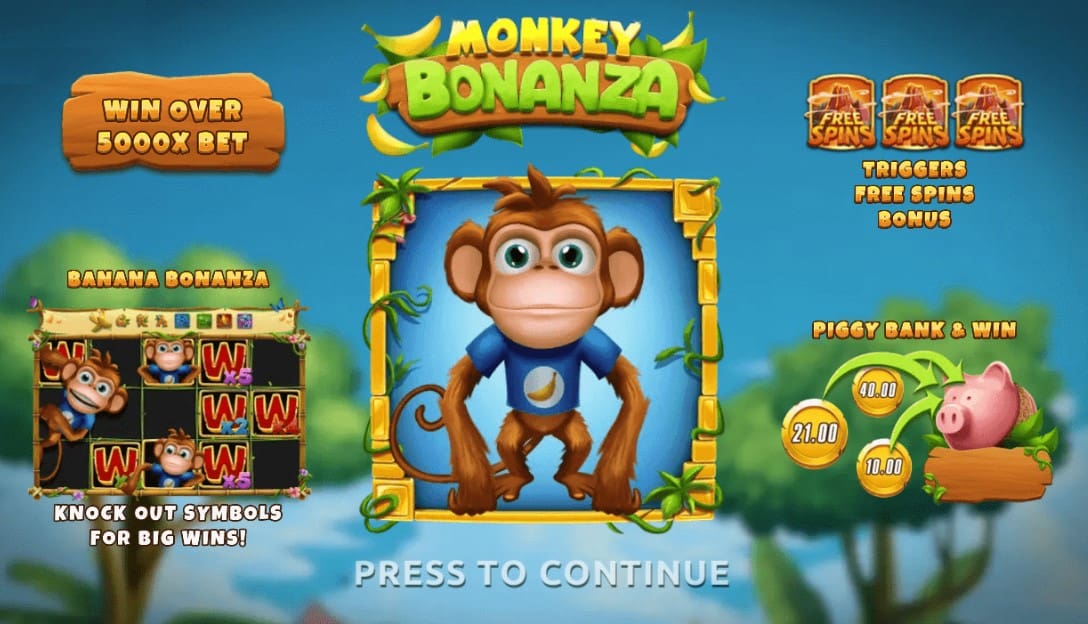 monkey bonanza slot game review