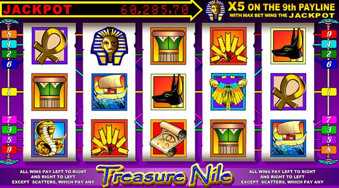 Treasure Nile slot review